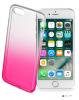 Силиконов калъф / гръб / TPU за Apple iPhone 7 Plus / iPhone 8 Plus - преливащ / прозрачно и розово 