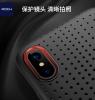 Луксозен силиконов калъф / гръб / TPU ROCK DOT Series за Apple iPhone X - черен