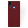 Силиконов калъф / гръб / TPU за Motorola Moto E7 Power / Moto E7i Power - Бордо / мат