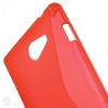 Силиконов калъф / гръб / TPU S-Line за Sony Xperia M2 - червен S Case