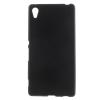 Силиконов калъф / гръб / TPU за Sony Xperia Z4 - черен / мат