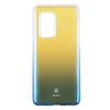 Луксозен гръб / кейс / Baseus Glaze Case за Samsung Galaxy A52 / A52 5G - преливащ / прозрачно и синьо