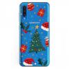 Силиконов калъф / гръб / TPU кейс за Samsung Galaxy A30s / A50 - прозрачен с коледни подаръци