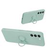 Силиконов твърд гръб TPU кейс / Case Magnetic Finger Ring Car Holder / за Samsung Galaxy A36 - Светлозелен