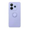 Силиконов твърд гръб TPU кейс / Case Magnetic Finger Ring Car Holder / за Xiaomi Redmi Note 14 5G - лилав