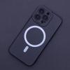 Силиконов калъф / гръб / кейс / Case MagSafe за Apple iPhone 14 Pro (6.1) - черен