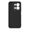 Силиконов калъф / кейс за Xiaomi Redmi 17 - черен гръб със защита за камерата
