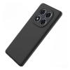 Силиконов калъф / кейс / Nano TPU за Xiaomi Redmi Note 14 Pro - черен гръб със защита за камерата
