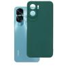 Силиконов калъф / гръб / кейс TPU Silicone Soft Cover case за Honor 90 Lite 5G - тъмнозелен със защита за камерата