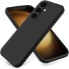 Силиконов калъф / гръб / TPU кейс за Samsung Galaxy A05s - черен кейс със защита за камерата