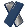 Силиконов калъф / кейс / Nano TPU за Samsung Galaxy S25 Plus - тъмно син гръб със защита за камерата