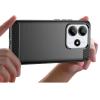 Силиконов калъф / гръб / кейс за Xiaomi Redmi Note 14 5G - черен / carbon
