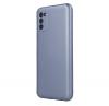 Луксозен силиконов калъф / гръб / TPU кейс за Samsung Galaxy A53 5G - светло син със защита за камерата