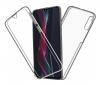 Силиконов калъф / гръб / TPU 360° за Samsung Galaxy A80 - прозрачен / 2 части / лице и гръб