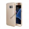 Луксозен силиконов калъф / гръб / TPU MERCURY i-Jelly Case Metallic Finish за Samsung Galaxy S8 G950 - златист