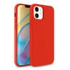 Луксозен силиконов калъф / гръб / TPU Soft Jelly Case за Apple iPhone 12 /12 Pro 6.1'' - Червен