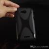 Силиконов калъф / гръб / ТПУ X Line за Sony Xperia E4G - черен