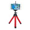 Универсална стойка Spider Tripod Mini за смартфон и фотоапарат - червена