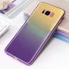 Луксозен гръб Glaze Case за Samsung Galaxy S8 G950 - преливащ / златисто и лилаво