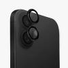 Стъклен протектор / 5D Tempered Glass Camera Lens / за задна камера на Apple iPhone 17 (6.3) - метални рингове