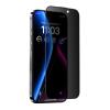 Privacy 5D full cover Tempered glass Full Glue screen protector Apple iPhone 17 Pro Max / Стъклен скрийн протектор Privacy с лепило от вътрешната страна за Apple iPhone 17 Pro Max - черен / прозрачен