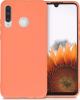 Луксозен силиконов калъф / гръб / Nano TPU за Huawei Y6p - светло оранжев