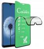 Удароустойчив силиконов протектор / мек / PET с черен кант / Nano Flexible Screen Protector с лепило по цялата повърхност за Samsung S23 Ultra 5G