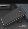 Оригинален луксозен гръб IPAKY за Samsung Galaxy S8 G950 - черен / тъмно сив кант