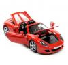 Метална кола с отварящи се врати и капаци PORSCHE CARERA GT 1:24