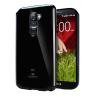 Луксозен силиконов калъф / гръб / TPU Mercury GOOSPERY Jelly Case за LG Optimus G2 D802 / LG G2 - черен