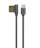 Оригинален USB кабел REMAX Rayen RC-075A USB Charging Data Cable / Type-C / 1.0м - черен