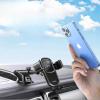 Стойка за кола с безжично зареждане Yesido C187 / Wireless Fast Charging Car Holder Yesido C187 15W - черна