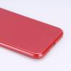 Луксозен силиконов калъф / гръб / TPU TOTU Design Crystal Clear Series за Apple iPhone X - червен