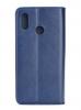 Кожен калъф Flip тефтер Flexi Magnet Book със стойка за Huawei P20 Lite - тъмно син