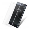 3D full cover Tempered glass screen protector Sony Xperia XA2 / Извит стъклен скрийн протектор Sony Xperia XA2 - прозрачен