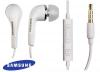 Оригинални стерео слушалки / handsfree / за Samsung - бел / 3,5 mm