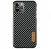 Луксозен силиконов калъф / гръб / TPU G-Case Dark Series за Apple iPhone 12 /12 Pro 6.1'' - черен / Carbon