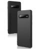 Луксозен силиконов калъф / гръб / ТПУ X-level за Samsung Galaxy S10 Plus - черен 