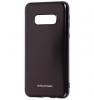 Силиконов калъф / гръб / Molan Cano Glossy Jelly Case за Samsung Galaxy S10 Plus - черен / гланц / брокат