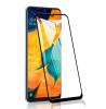 3D full cover Tempered glass Full Glue screen protector Samsung Galaxy A40 / Извит стъклен скрийн протектор с лепило от вътрешната страна за Samsung Galaxy A40 - черен