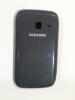 Хоризонтален кожен калъф Flip cover за Samsung Galaxy Y Duos S6102 - тъмно син