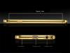 Метален бъмпер / Bumper / с твърд гръб от две части / Ultra Slim Electroplating Aluminum Metal Bumper Xuenair Case за Apple iPhone 6 / 6S - Gold / златен