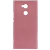 Луксозен силиконов калъф / гръб / TPU MERCURY i-Jelly Case Metallic Finish за Sony Xperia XA2 Ultra - Rose Gold