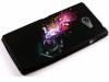 Силиконов калъф / гръб / TPU за Sony Xperia M2 - черен / цветни пеперуди