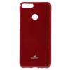 Луксозен силиконов калъф / гръб / TPU Mercury GOOSPERY Jelly Case за Xiaomi Redmi 6 - червен