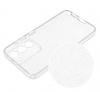 Луксозен силиконов калъф / кейс / Crystal Case TPU за Samsung Galaxy S23 FE 5G - прозрачен / брокат