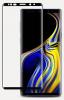 Оригинално извит удароустойчив скрийн протектор PET / 3D full cover Screen Protector за дисплей на Samsung Galaxy Note 9 - черен